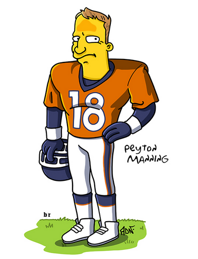 393x514 The Nfl Simpsonized By Bleacher Report (Pics) Total Pro Sports