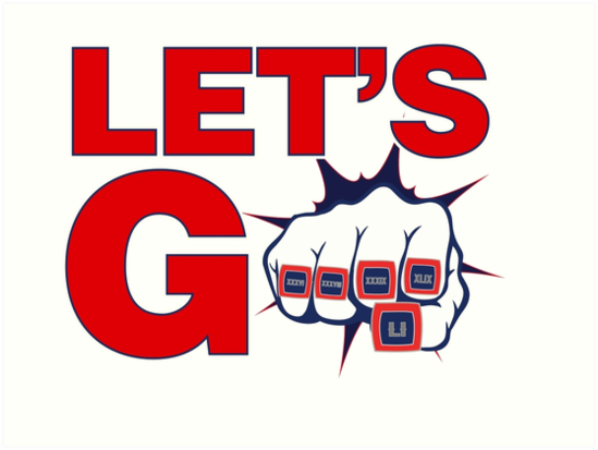 549x413 Tom Brady Let's Go Art Prints By Emrdesigns Redbubble