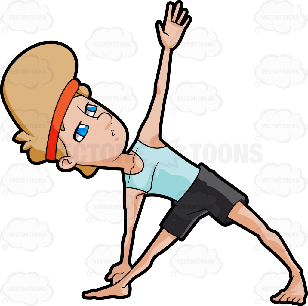 1024x1017 Yoga Cartoon Clip Art