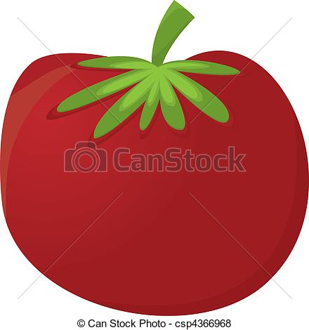 440x470 Red Tomato Vector