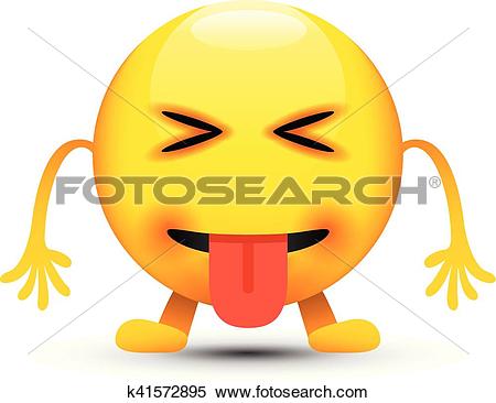 450x366 Eyes Tongue Clipart