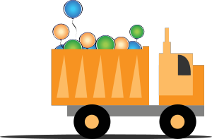 300x197 Dump Truck Clipart 2 Image