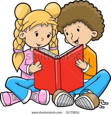450x468 Reading Books Clipart