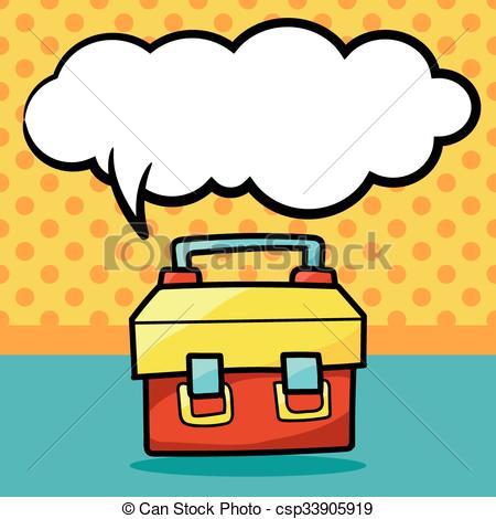 450x470 Toolbox Color Doodle Vector Clip Art