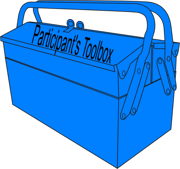 600x564 Blue Tool Box Clipart
