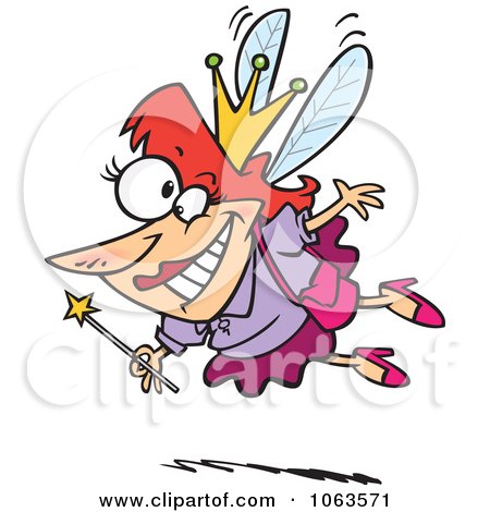 450x470 Royalty Free (Rf) Clip Art Illustration Of A Blond Tooth Fairy