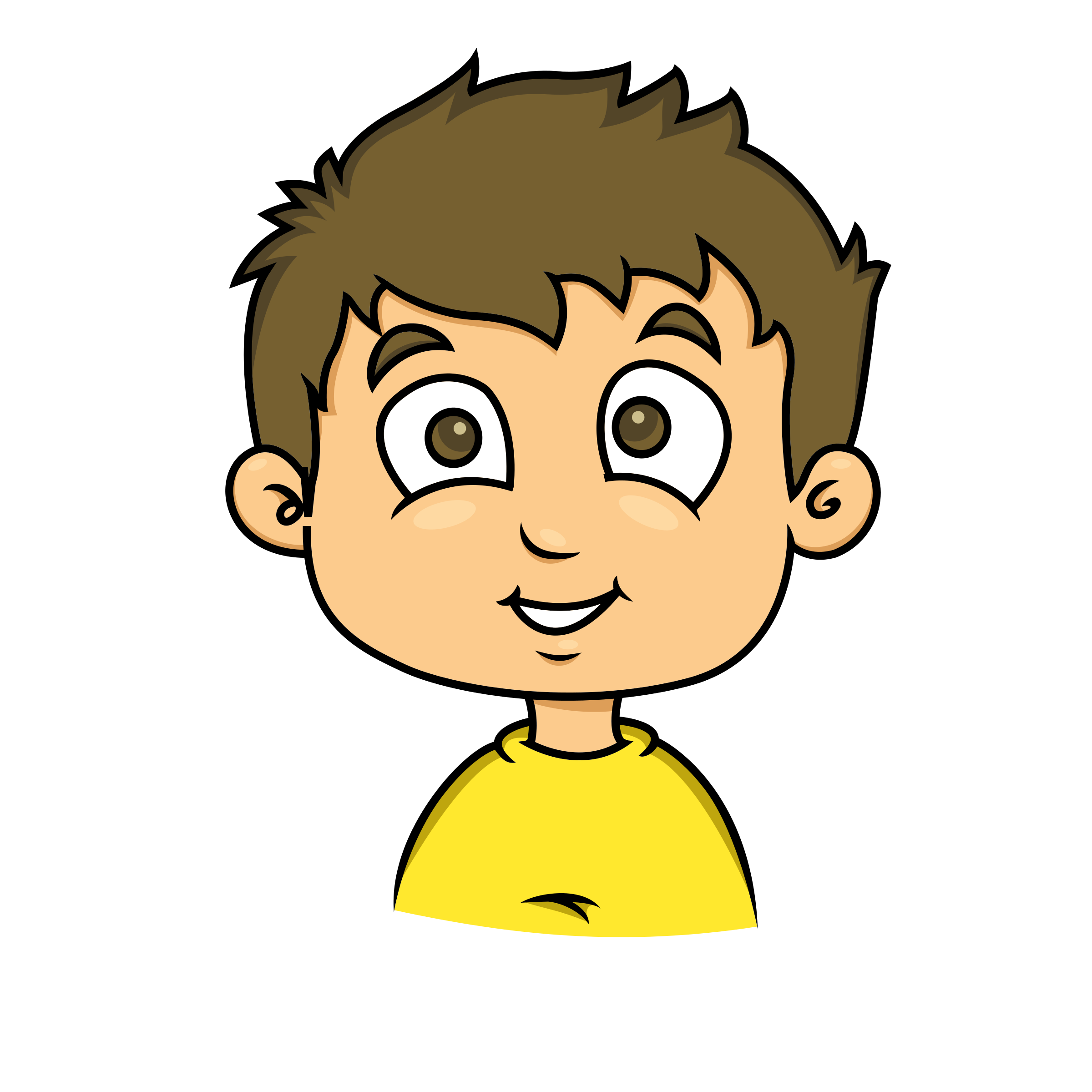 2400x2400 Grin Clipart Child Smile