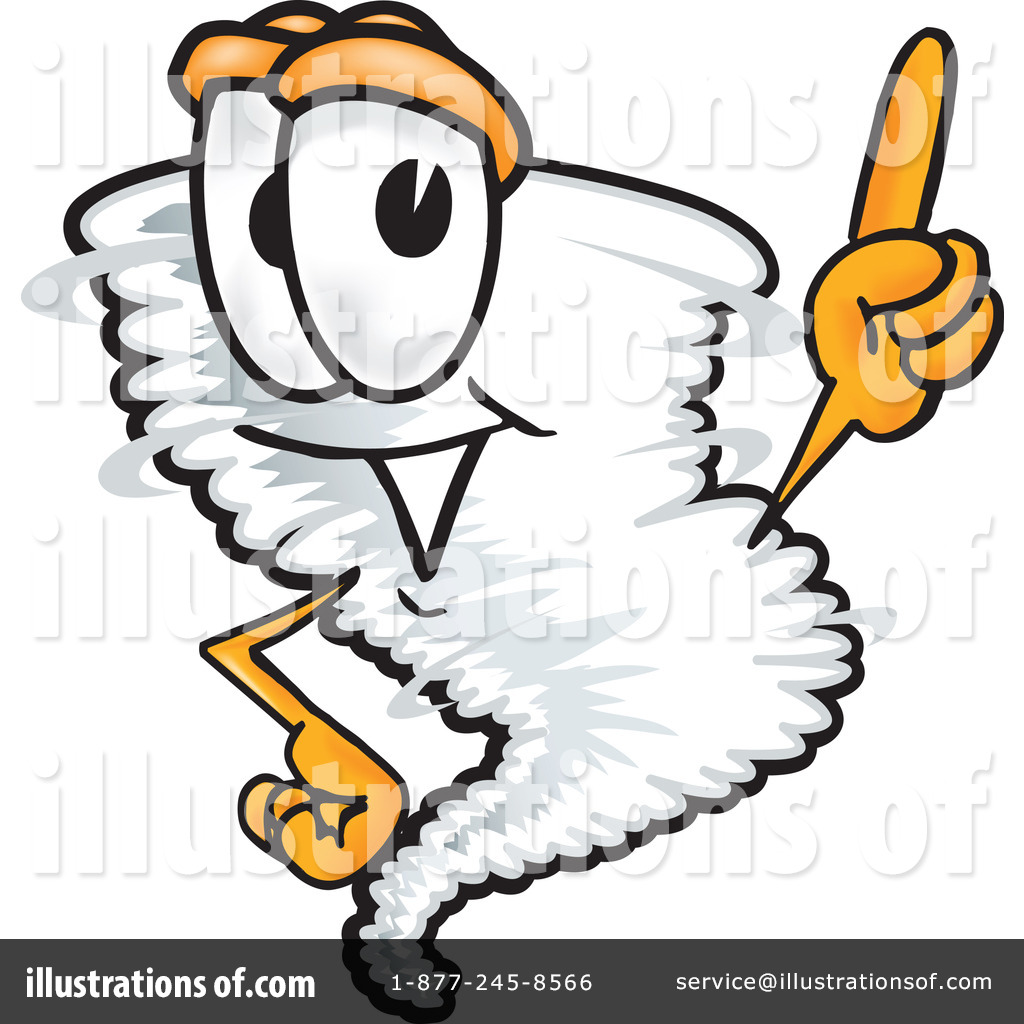 1024x1024 Tornado Character Clipart