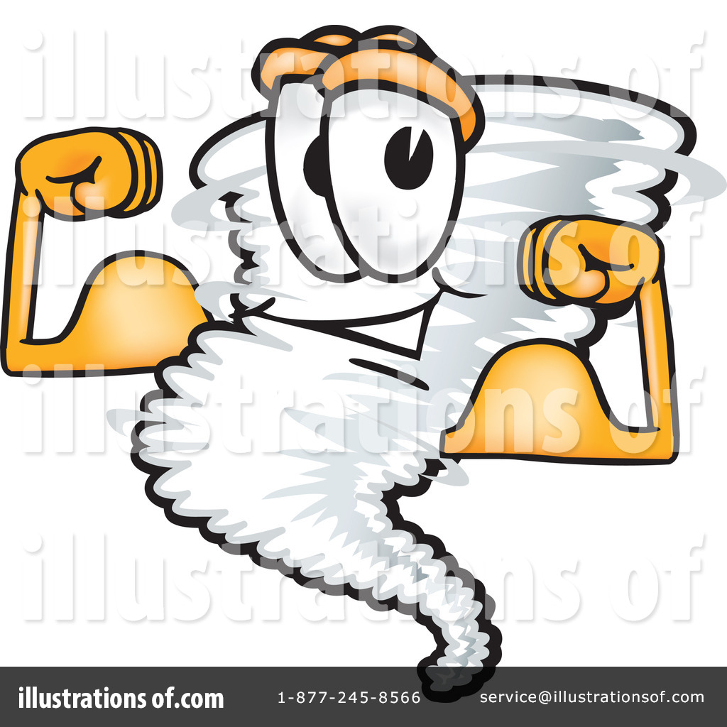 1024x1024 Tornado Character Clipart