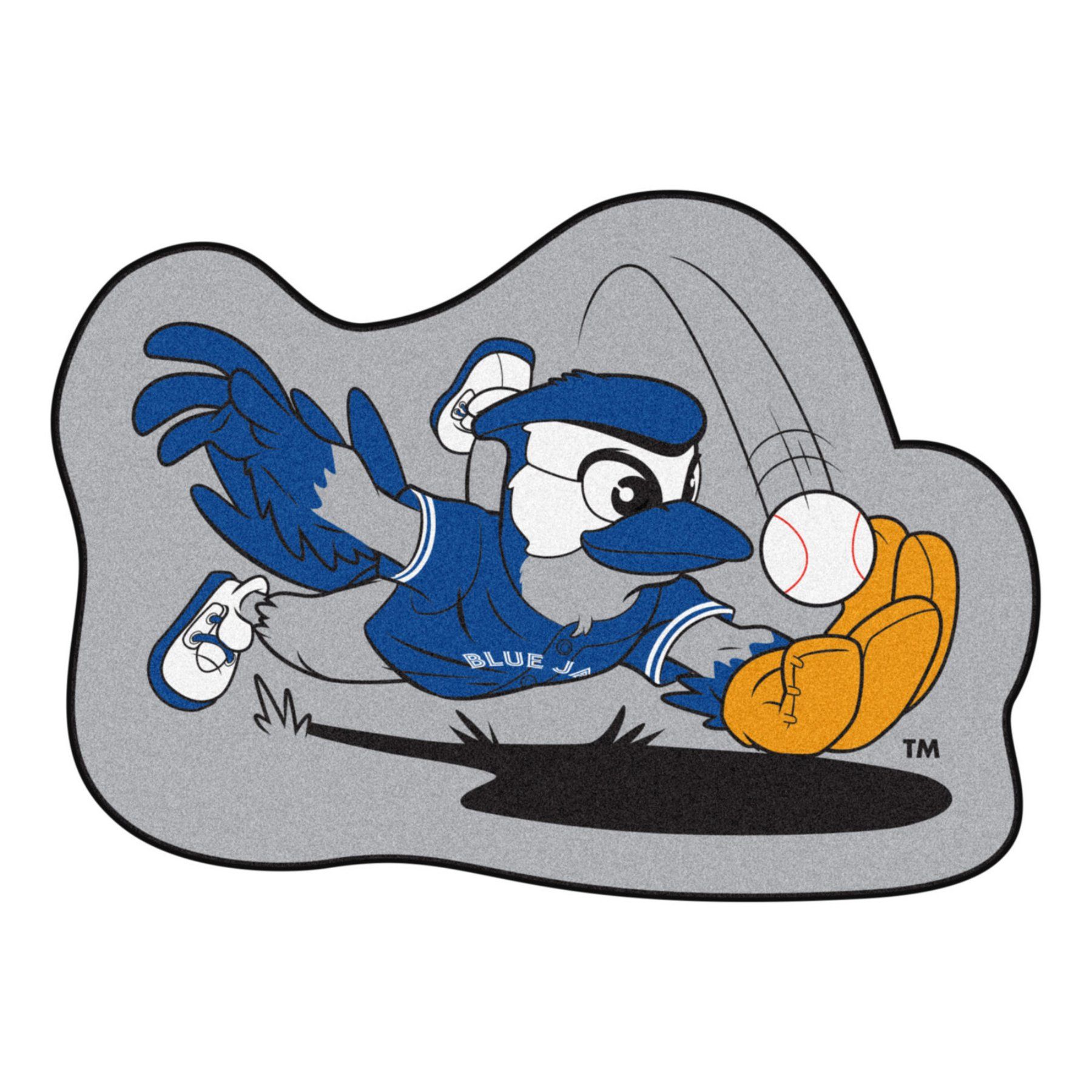 1800x1800 Fan Mats Toronto Blue Jays Mascot Area Rug