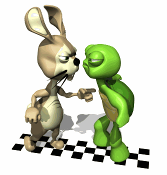 334x350 The Hare And The Tortoise Gifs