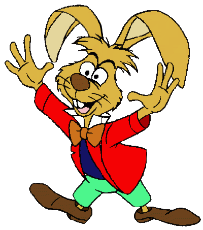 400x453 Deluxe Cartoon Hare March Hare