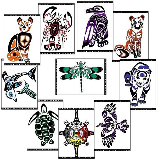 550x550 Aborigines Clipart Totem Pole
