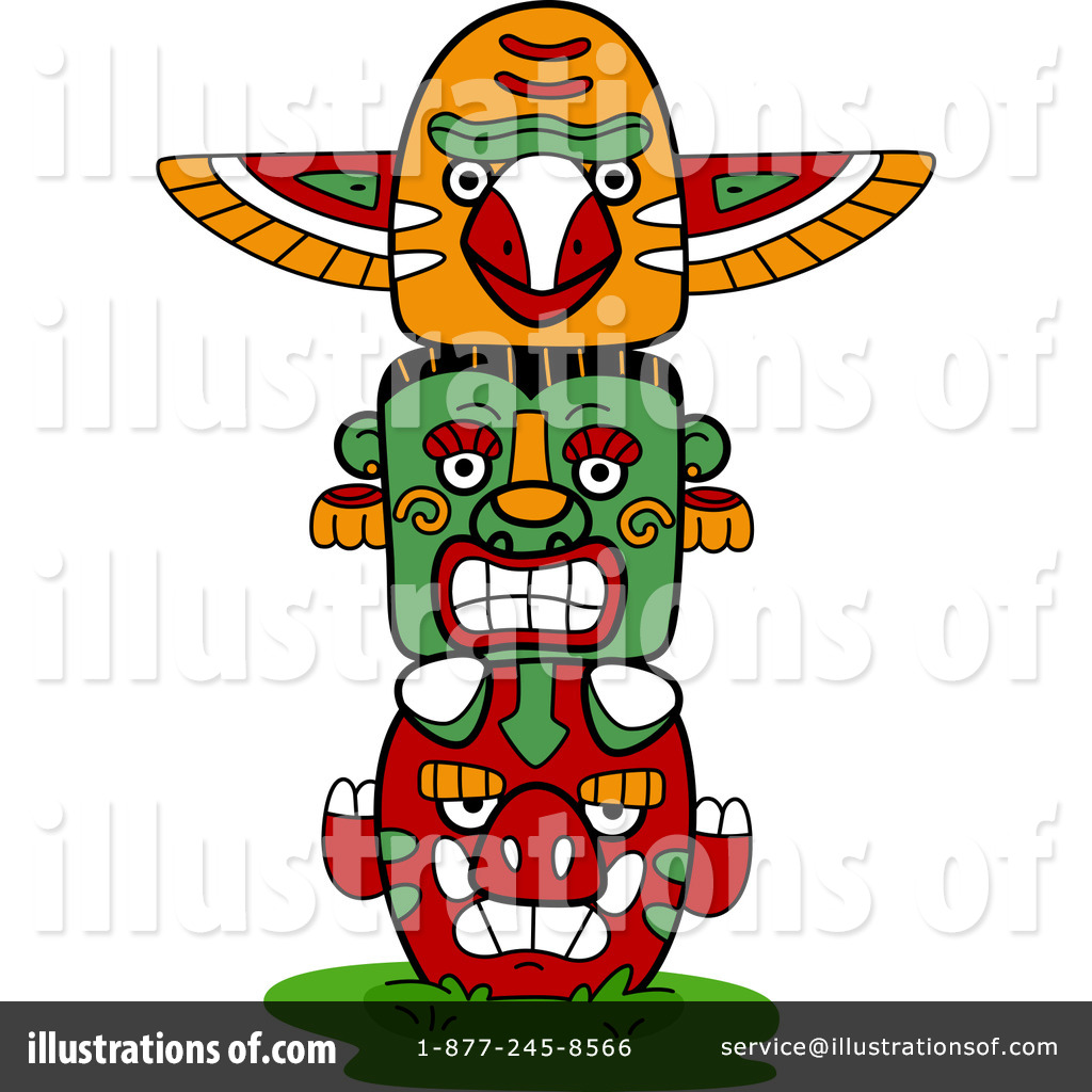 1024x1024 Totem Pole Clipart