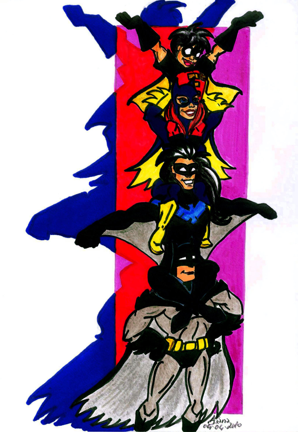 1024x1483 Totem Pole Clipart Bat