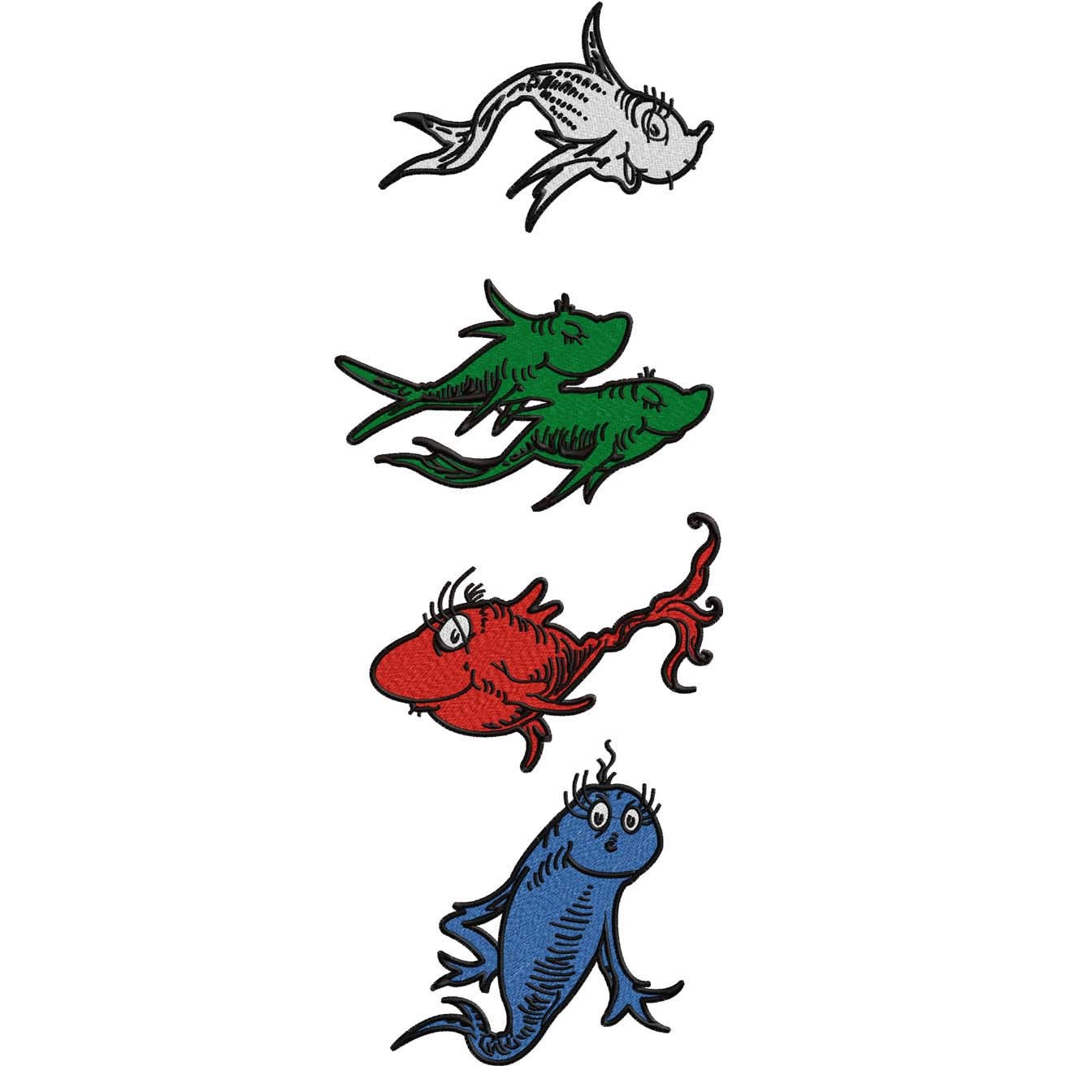1344x1344 Dr Seuss Fish Clip Art Clipart Collection