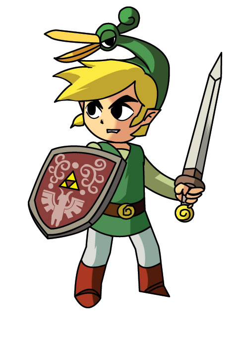 504x720 Legend Of Zelda Clipart