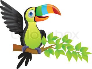 320x241 Fancy Toucan Cartoon Images