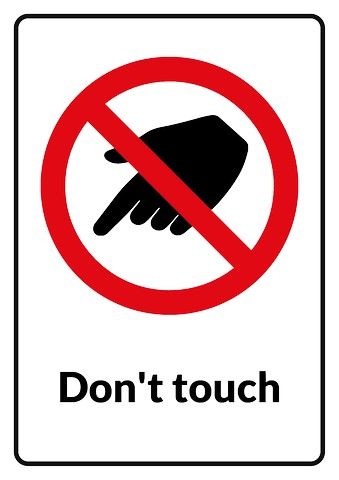 339x480 Nice Do Not Touch Clipart Do