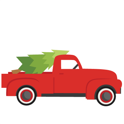 432x432 Christmas Truck Cliparts