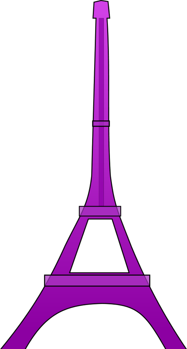 600x1121 Eiffel Tower Clipart