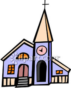 243x300 The Church Tower Clipart