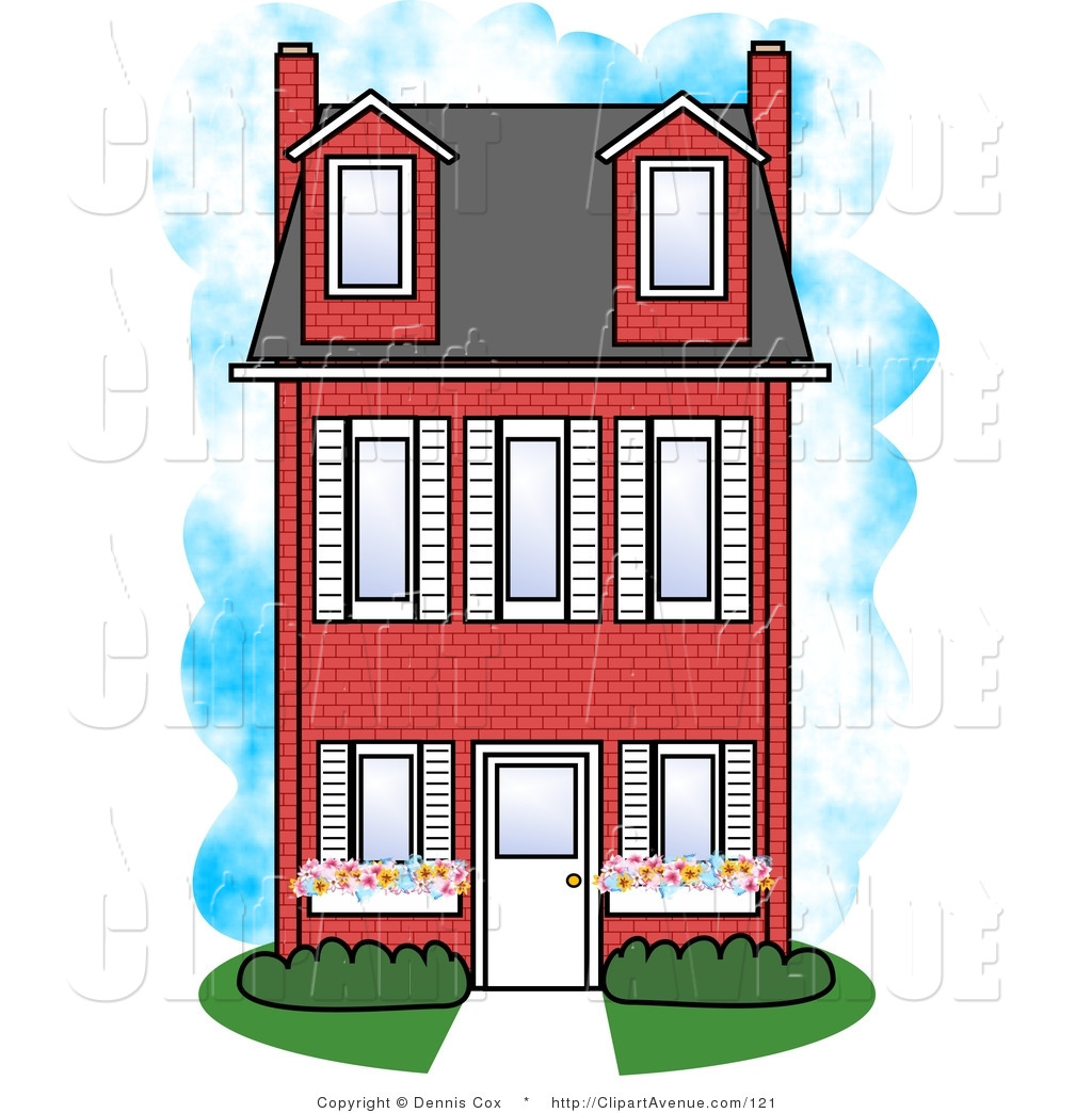1024x1044 Brick House Clipart