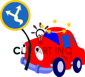 300x270 Funny Car Accident Clipart