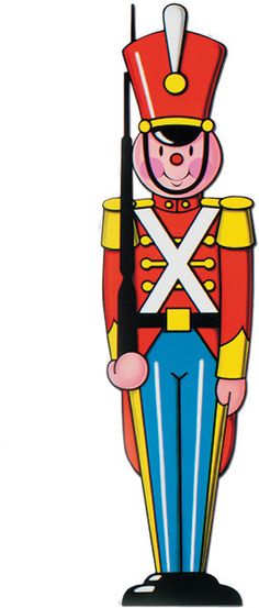 236x553 Cute Nutcracker Toy Soldier Christmas Clip Art 2