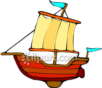 350x304 Royalty Free Clipart Image A Toy Ship