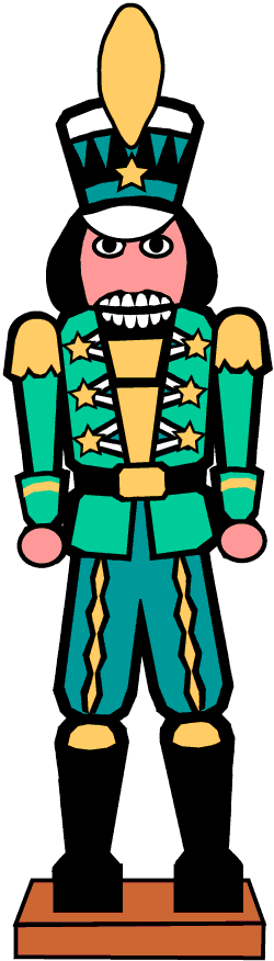 250x876 Christmas Toy Soldier Clipart
