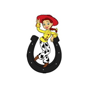 300x300 Cowgirl Cartoon Cliparts