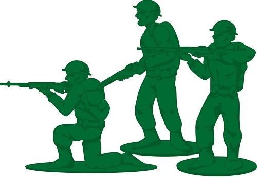 500x346 Army Man Toys Clipart