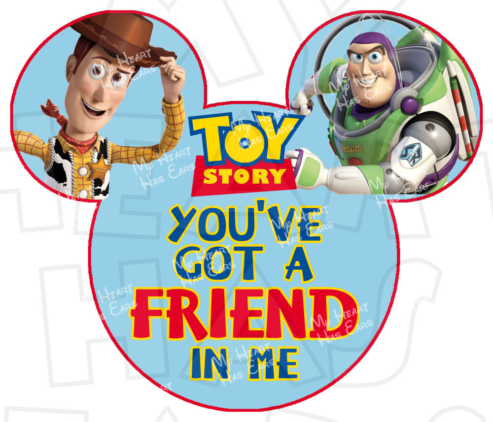 1000x857 Toy Story My Heart Has Ears