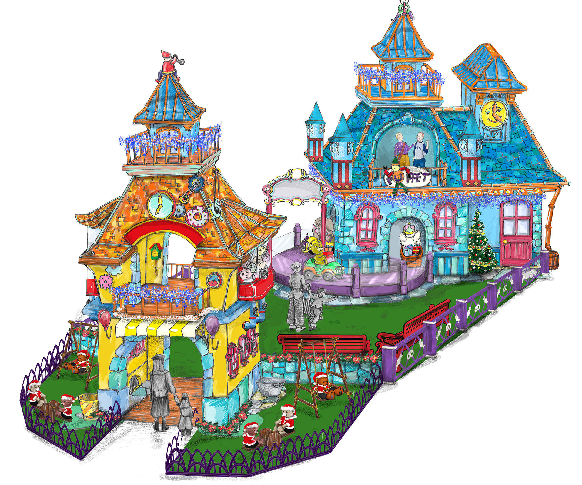 1920x1600 Decor Of Toy Story Phixion