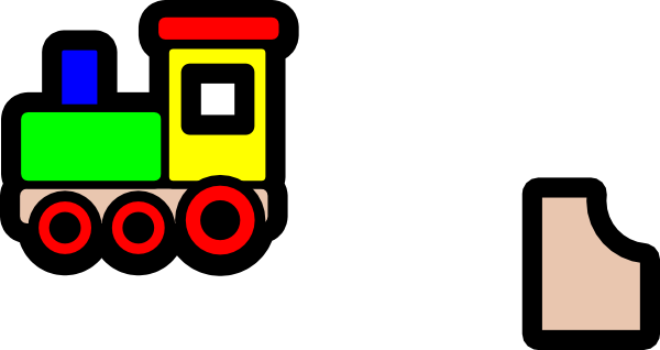 600x318 Toy Train Icon Clip Art Free Vector 4vector