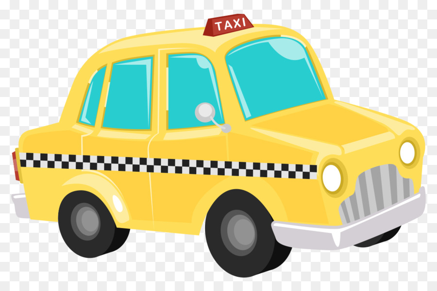 900x600 Taxi Yellow Cab Hackney Carriage Clip Art