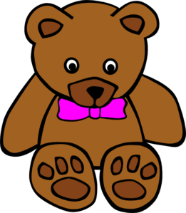 261x299 Bear Girl Clip Art