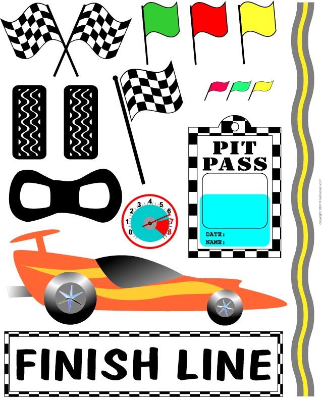 638x786 Race Car Clipart Race Track