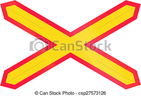 450x305 Single Track Level Crossing In Finland. Road Sign 176 In Clip