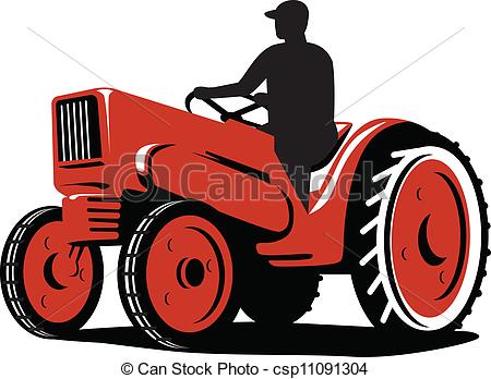450x348 Driving Tractor Clipart
