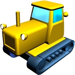 256x256 Free Clip Art Tractor Trailer Free Icon Download (79 Free Icon