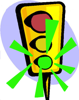 254x320 Green Stop Light Clipart