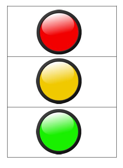 410x559 Yellow Traffic Light Clip Art. Clipart