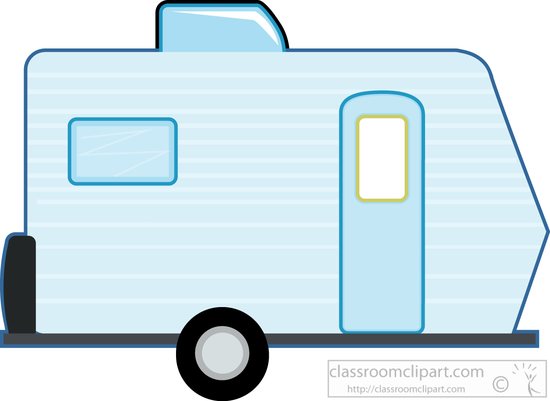 550x401 Recreational Vehicle Clipart Clipart Caravan Camper Trailer