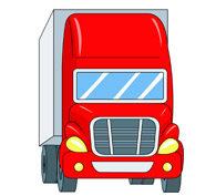 195x177 Free Truck Clipart