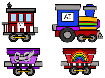 350x263 Vowel Team Train File Folders By Little Country Kindergarten Tpt