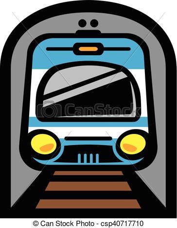 364x470 Light Rail Clipart
