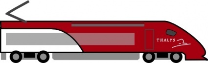 425x129 Train Passenger Car Clip Art