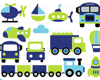 340x270 Buy 2 Get 1 Free On The Go Transportation Clipart Digital